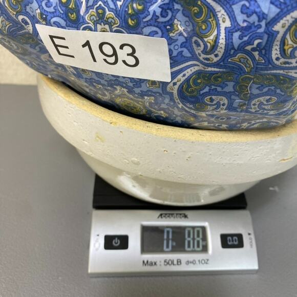 Lands End Women Paisley Button Up Top Size 22W No Iron Supima Boho Office Career - Picture 9 of 9